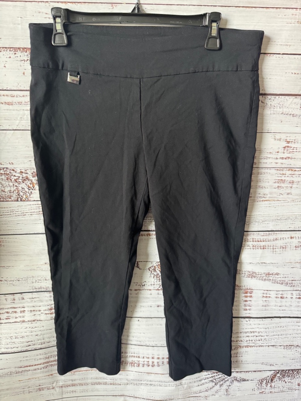 Alfani Petite Black Capri Leggings